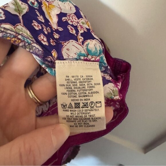 Anthropologie Maeve Silk Halter Dakeka Dress Size Small - Picture 8 of 8